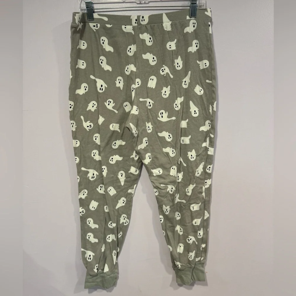 Women ghost Halloween grey pajama pants - Picture 3 of 3